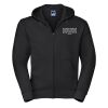 TikTok Logo zipped hooded sweat Thumbnail